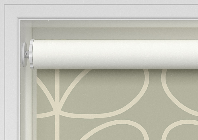 Orla Kiely Jumbo Linear Stem, Pebble - Twist&Fit Roller Blind - Image 9